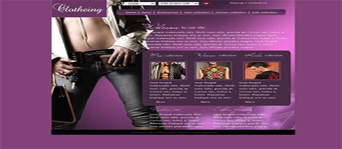 .Net Shopping Website Template